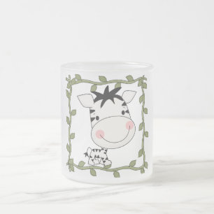 De de Gestreepte T-shirts en Giften van het baby Matglas Koffiemok