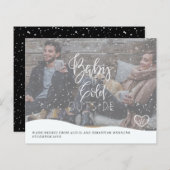 De de groet van de de festivakaart van het kerstfe (Voorkant / Achterkant)