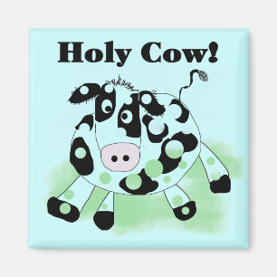 De de heilige T-shirts en Giften van de Koe Magneet