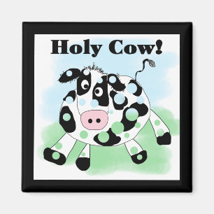 De de heilige T-shirts en Giften van de Koe Magneet