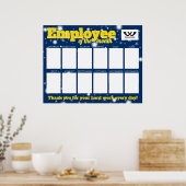 De de kleurenfotowerknemer van de douane van de ma poster (Keuken)