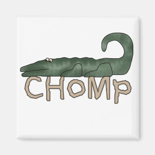 De de KrokodilleT-shirts en Giften van Chomp Magneet