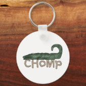 De de KrokodilleT-shirts en Giften van Chomp Sleutelhanger (Voorkant)