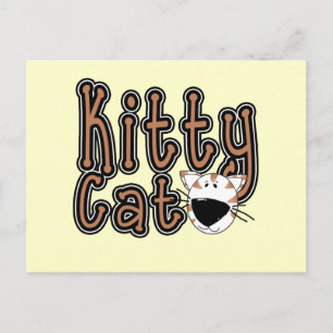 De de leuke T-shirts en Giften van de Kat van het Briefkaart