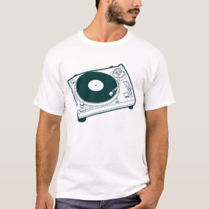 De de oude Was/Platenspeler van de School T-shirt