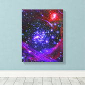 De de stercluster van Arches diep binnen de hub Canvas Afdruk (Insitu (Houten vloer))