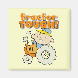 De de Taaie T-shirts en Giften van de tractor Magneet