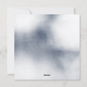 De de tekstfoto van het manuscript Kerstmis bewaar Feestdagenkaart (Achterkant)