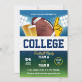 De de veranderingskleur van de Partij van het Foot Kaart (Voorkant)