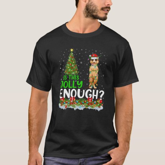 De de verlichtingsboom van Xmas is dit grof genoeg T-shirt (Voorkant)