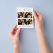 De de weduwfoto van het manuscript van de begrotin flyer (Hand)