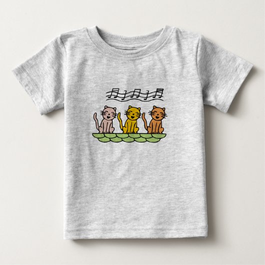 De de zingende T-shirts en Giften van Katten (Voorkant)