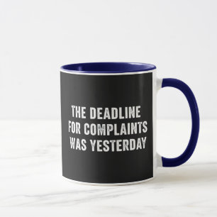 De deadline voor klachten was gisteren mok