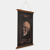 De Death Tarot Kaart Hangend Wandkleed (Gebogen)