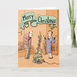 De decoratie van de Gitaar van de kerstkaart Feestdagen Kaart