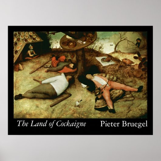De deelstaat Cockaigne - 1567 Poster (Voorkant)