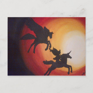 De deelstaat Fantasy Briefkaart