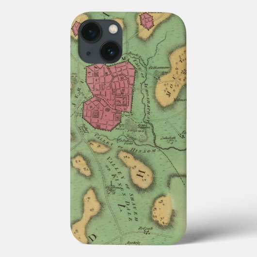 De deelstaat Moriah of Jeruzalem Case-Mate iPhone Case (Achterkant)