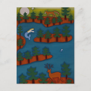 De deelstaat One Duizand Islands 2007 Briefkaart