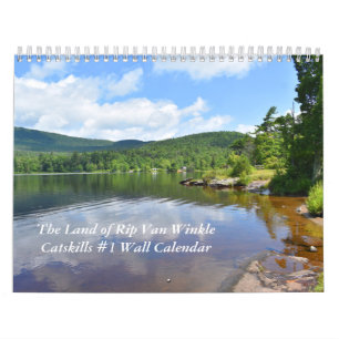De deelstaat Rip Van Winkle 1 Wall Calendar Kalender
