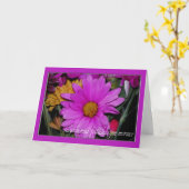 De Deense Kaart van de Verjaardag voor Grootmoeder (Gele Bloem)