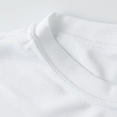 De Deer T-shirt logo (Detail - Nek (wit))