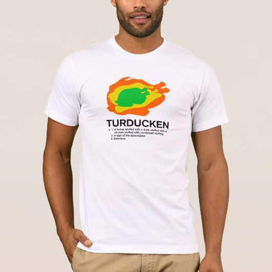 De definitie van de "turducken" t-shirt (Voorkant)