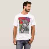 "DE DEFINITIE VAN HET T-SHIRT VAN HET MAN VAN MULE (Voorkant volledig)