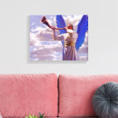 De definitieve Druk van het Canvas van Trumpet Afdruk (Insitu (Woonkamer))