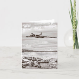 De Definitieve Pas van Vulcan XH558 Kaart