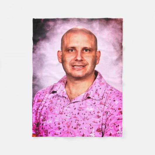 De deken. fleece deken (Voorkant)