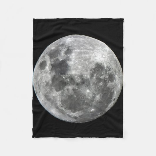 De Deken van de Vacht van de Maan van Supermoon (Voorkant)