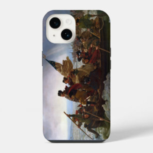 De Delaware oversteken 1776: generaal George Washi iPhone 14 Hoesje