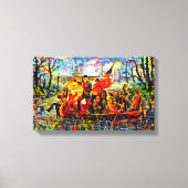 De Delaware overtroeven Canvas Afdruk (Voorkant)