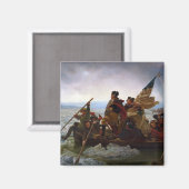 De Delaware River oversteken, George Washington Magneet (Voorkant / Achterkant)