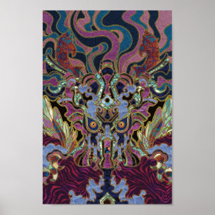 De demonische soldaat poster