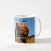 De denker koffiemok (Voorkant rechts)