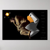 De denker poster (Voorkant)