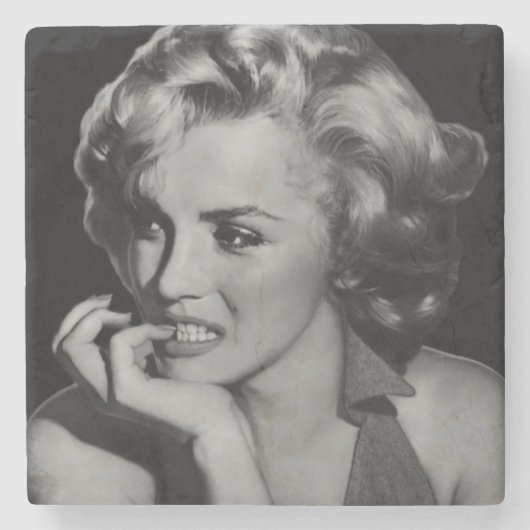 De denker stenen onderzetter (Voorkant)