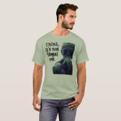 De denker t-shirt (Voorkant volledig)