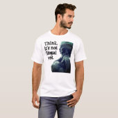 De denker t-shirt (Voorkant volledig)
