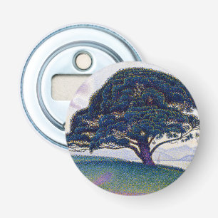 De dennenboom van Bonaventure, Olieverfschilderij, Button Flesopener