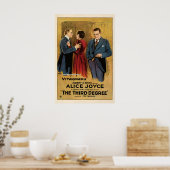  De Derde Graad 1919 Silent Crime Film Poster (Keuken)