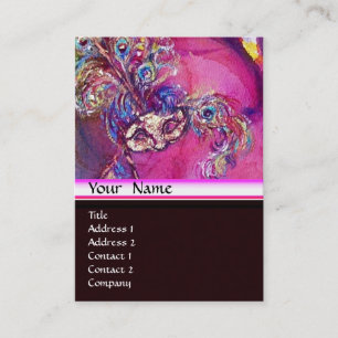 DE DERDE MASK / Costume Designer , theaterartiest Visitekaartje