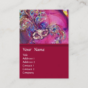 DE DERDE MASK / Costume Designer , theaterartiest Visitekaartje