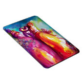 DE DERDE MASKBAL/Venetiaanse Carnival Masquerade B Magneet (Rechterzijde)