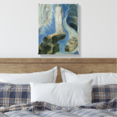 De derde terbeschikkingstelling canvas afdruk (Insitu (Slaapkamer))