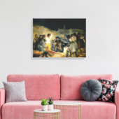 De derde van mei 1808 Francisco Goya Canvas Afdruk (Insitu (Woonkamer))