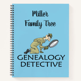 De Detective van de genealogie Notitieboek