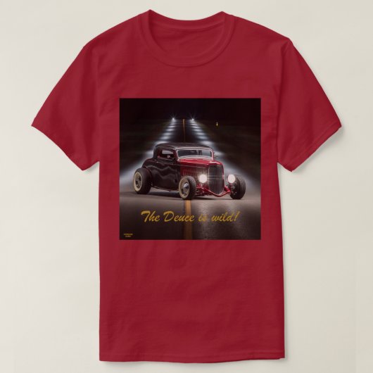 De Deuce is wild T-shirt (Design voorkant)